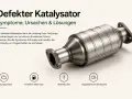 Ein kaputter Katalysator am Auto verursacht Leistungsverlust, erhöhten Verbrauch und Warnleuchten.